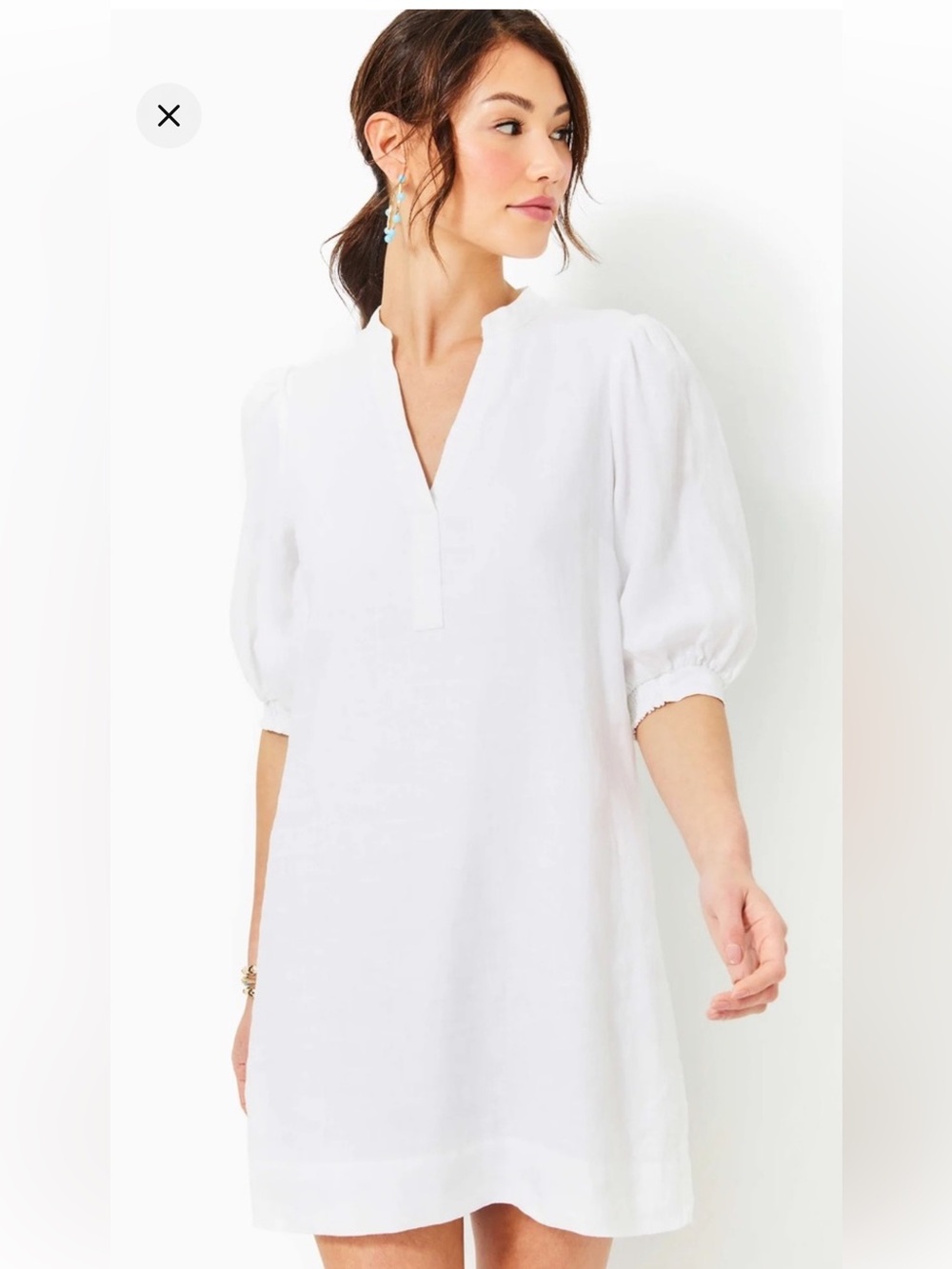 Lilly Pulitzer Mialeigh Linen Dress, Size 12